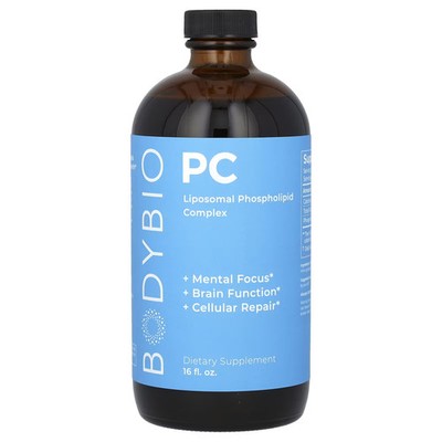 2 X BodyBio, PC, Liposamal Phosphatidylipid Complex, 16 fl oz-Worldwide