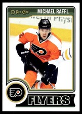 2014-15 O-Pee-Chee #334 Michael Raffl Philadelphia Flyers Hockey Card