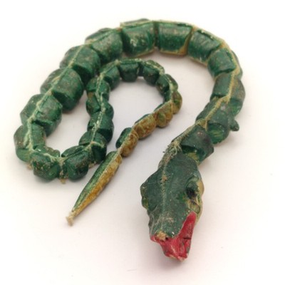 Vintage Segmented Snake Toy Carnival Circus Prize Fair