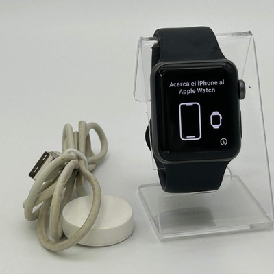 APPLE Watch Series 3 GPS - 38MM Aluminum Case A1858 - Gray - Used