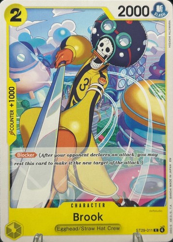 Brook ST29-011 Common Starter Deck 29: Egghead One Piece TCG