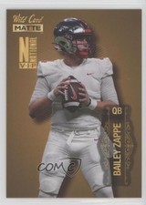 2022 Wild Card MATTE National Convention Football VIP Gold Bailey Zappe 2h4
