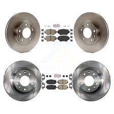 Front Rear Ceramic Pads And Disc Brake Rotors Kit For 2006-2015 Mazda MX-5 Miata