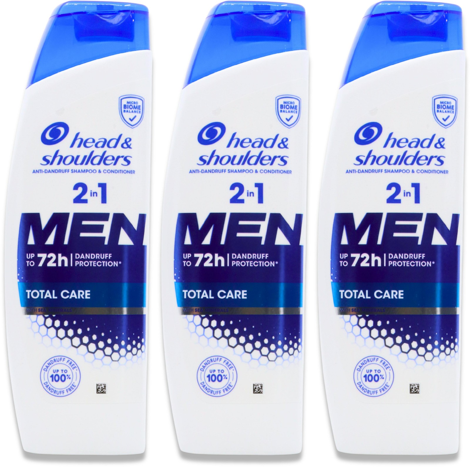Head & Shoulders Men Total Care 2 in 1 Shampoo and Conditioner 250 ML x 6 - Image 6