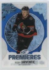 2023-24 Upper Deck Ice Ice Premieres Blue 460/799 Roby Jarventie #158 3hd