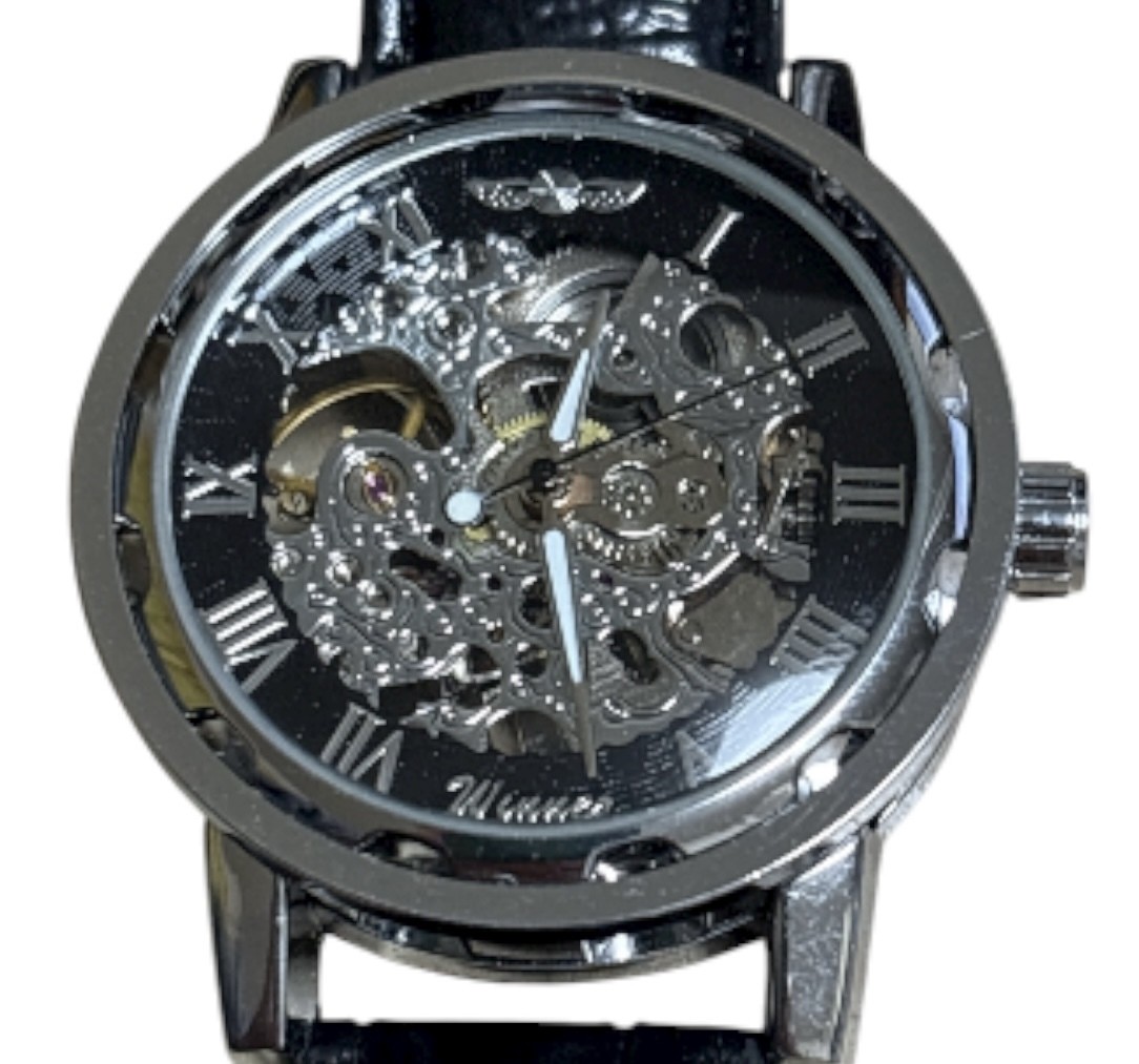 winner full skeleton automatic watch - image 3