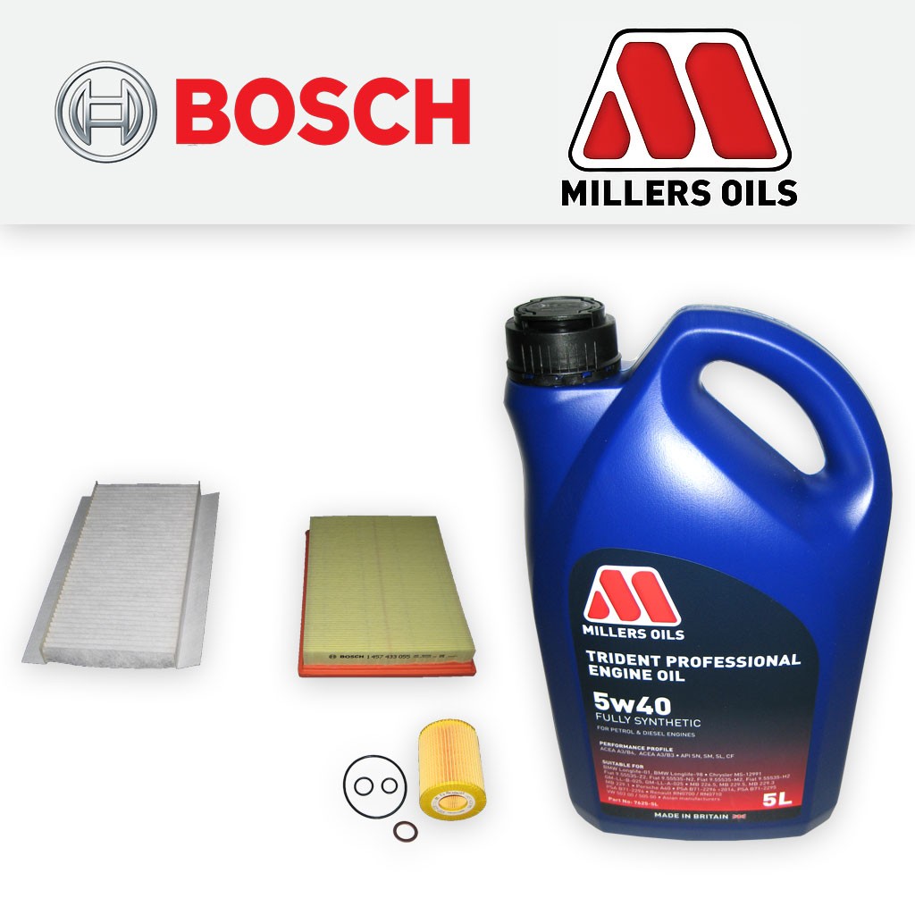 SERVICE KIT OPEL VAUXHALL CORSA C 1.7 DI DTI OIL AIR CABIN FILTER +OIL 2000-2006