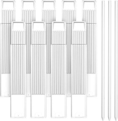 54 Stück Tieflochmarker Minen, 2,8 mm Bleistiftminen für Zimmermannsbleistift, S