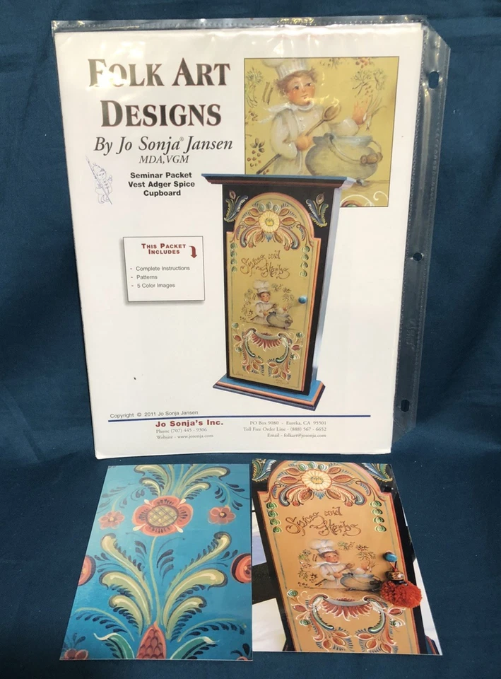 Jo Sonja Jansen Lot Of 3 Vest Adger Seminar Packets - Image 2 of 4