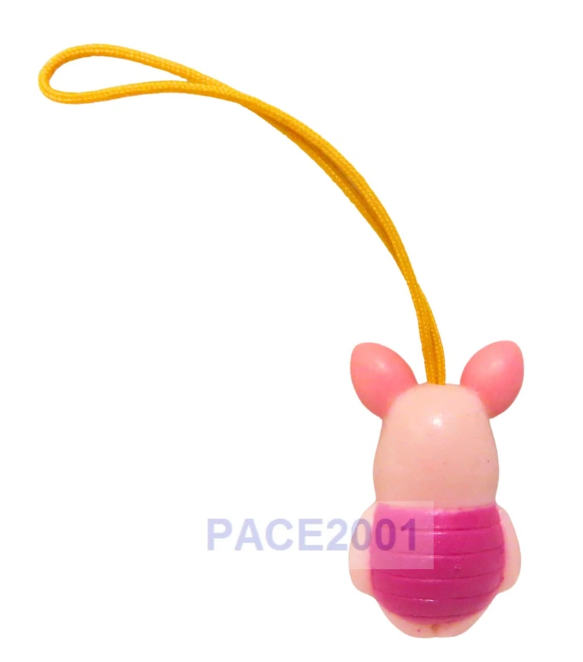 Pooh Charm in Piglet Costume, Tomy Gacha Peek-a-Pooh Dangler - Image 3 of 4