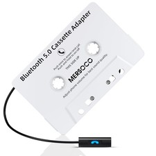 Car Audio Bluetooth 5.0 Cassette Receiver, Cassette Bluetooth Adapter for Car