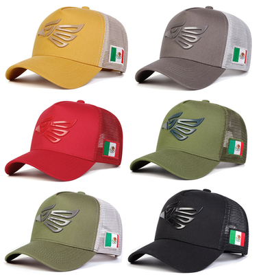 #ad Mexican Eagle Baseball Caps Adjustable Embroidery Flag Trucker Hat NEW COLORS $14.75