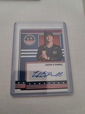 LANDON O'DONNELL 2023 PANINI STARS & STRIPES USA NATIONAL TEAM DEVELOPMENT AUTO