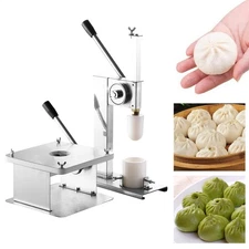 Manual Steamed Bun Forming Machine Included 3 Sizes Mold Dumpling Baozi Maker