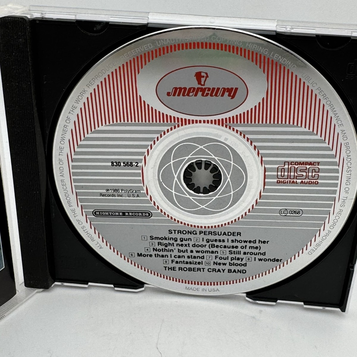 Robert Cray - Strong Persuader CD 1986 Mercury Records Blues Soul