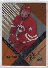 2016 SP Game Used Authentic Rookies Orange Rainbow Draft Year Trevor Carrick k4s