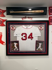 DAVID ORTIZ SIGNED WHITE RED SOX JERSEY – FANATICS CERTIFIED – PROFESSIONALLY