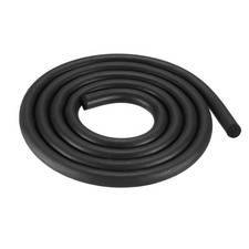 uxcell Foam Rubber Weather Seal Strip, 8mm(5/16") Diameter 6 8mmx6m, Black