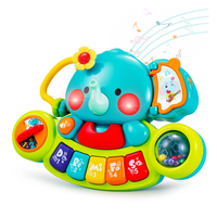 Hola Elefant Spielzeug Klavier Mit Licht Und Musik FüR Kinder Ab 6 Monate