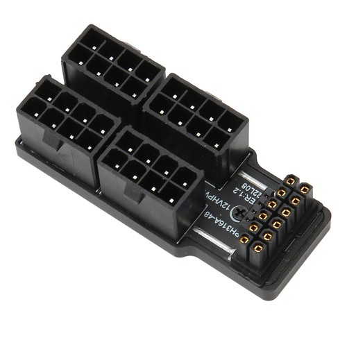 GPU Power Adapter Board 180° 4x8P To 12VHPWR 12P Plus 4P ATX3.0 PCIe 5.0 GPU SAL - Afbeelding 8 van 30