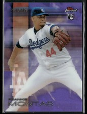 Frankie Montas 2016 Finest Purple Refractor #8 SN RC Los Angeles Dodgers