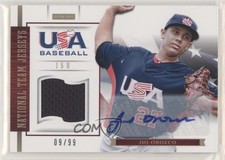 2012 USA Baseball National Team 15U Jersey Signatures 9/99 Jio Orozco Auto 3c7