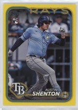 2024 Topps Update Yellow Austin Shenton #US275 0xq4