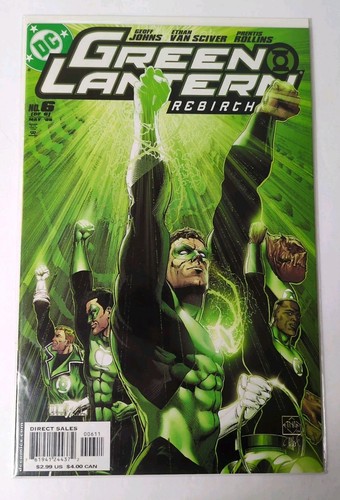 Green Lantern-Rebirth #1-6 Full Run Lot Of 6, 2 Variant Covers - Picture 8 of 8