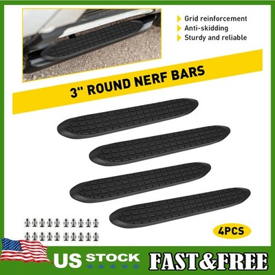 Nerf Bar Pad Kit - Replacement Step Pads for ONLY 3'' Round Nerf Bars