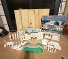 MARX THE WHITE HOUSE & THE PRESIDENTS PLAYSET 1960s BOXED!