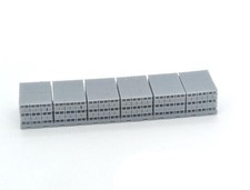 Bloque de hormigón escala N 1/160 carga coche | Modelos de parada de silbato