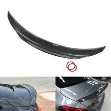OEM Style RENNTECH Style Rear Boot Spoiler Lip For 2015-20 Mercedes C Class W205