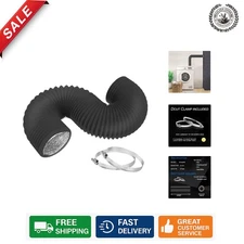 High-Performance 4 Inch Dryer Vent Hose with Clamps for Efficient HVAC Solutions