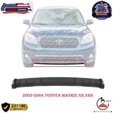 New Front Bumper Lower Valance Plastic For 2003-2004 Toyota Matrix Xr Xrs