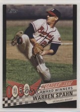 2020 Topps Decades Best Award Winners Black 108/299 Warren Spahn #DB-5 HOF 2qw