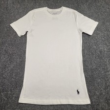 Polo Ralph Lauren Men's White Short Sleeve Slim-Fit Shirt Size Small