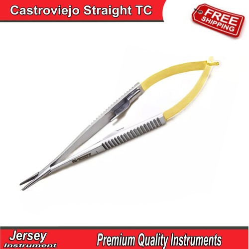 Microsurgery Instruments Ophthalmic Noyes Scissors Castroviejo Suturing Forceps - Picture 4 of 6