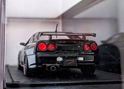 Ignition Model 1/43 Nissan Skyline Gt-R Mines R34 Minicar | eBay
