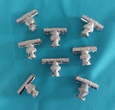 Kupplung T-Stück Netzwerkkabel Koaxialkabel RG58 Stecker 8 Stk.