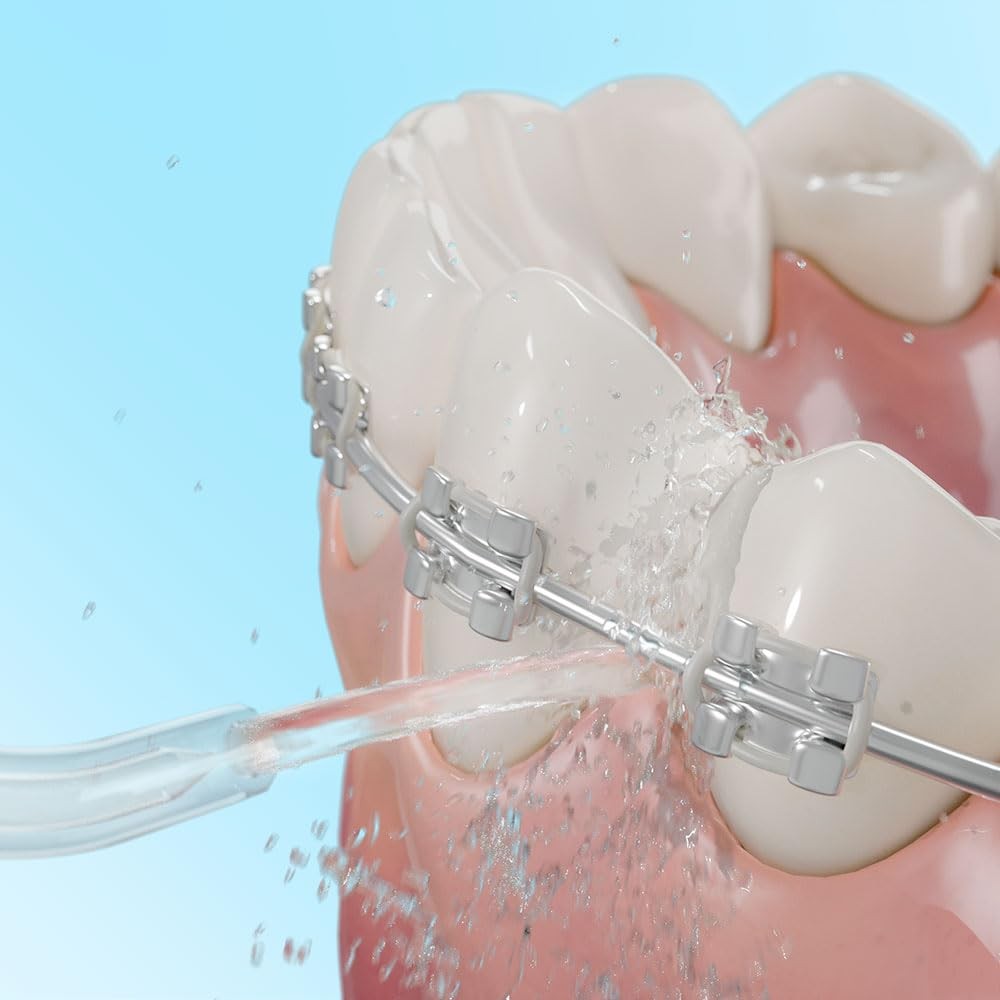 Cecotec ToothCare 1200 Jet Pro: Idropulsore Orale con 7 Ugelli e UV - 4