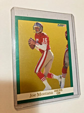 1991 Fleer Joe Montana #360 PSA 9 MINT San Francisco 49ers Football Card