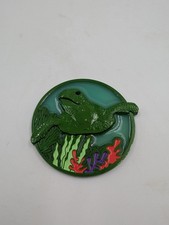 Geocaching trackable coin Turtle challenge Geocoin