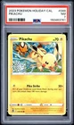 Pikachu #049 PSA 7 Holo Swirl Holiday Calendar Promo Pokemon Card 🌀🔥