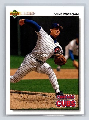1992 Upper Deck - Mike Morgan #703 Gold Hologram