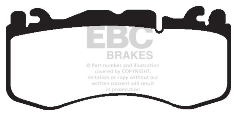 EBC DP42174R 12+ fits Aston Martin Vantage 4.7 Yellowstuff Front Brake Pads