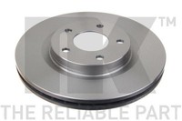 2X Bremsscheibe NK 209329 FüR ASX Mitsubishi Compass Patriot Jeep Outlander C4 3