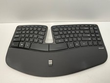 Microsoft Sculpt Ergonomic Wireless Keyboard 1559 WITH USB Receiver Dongle READ