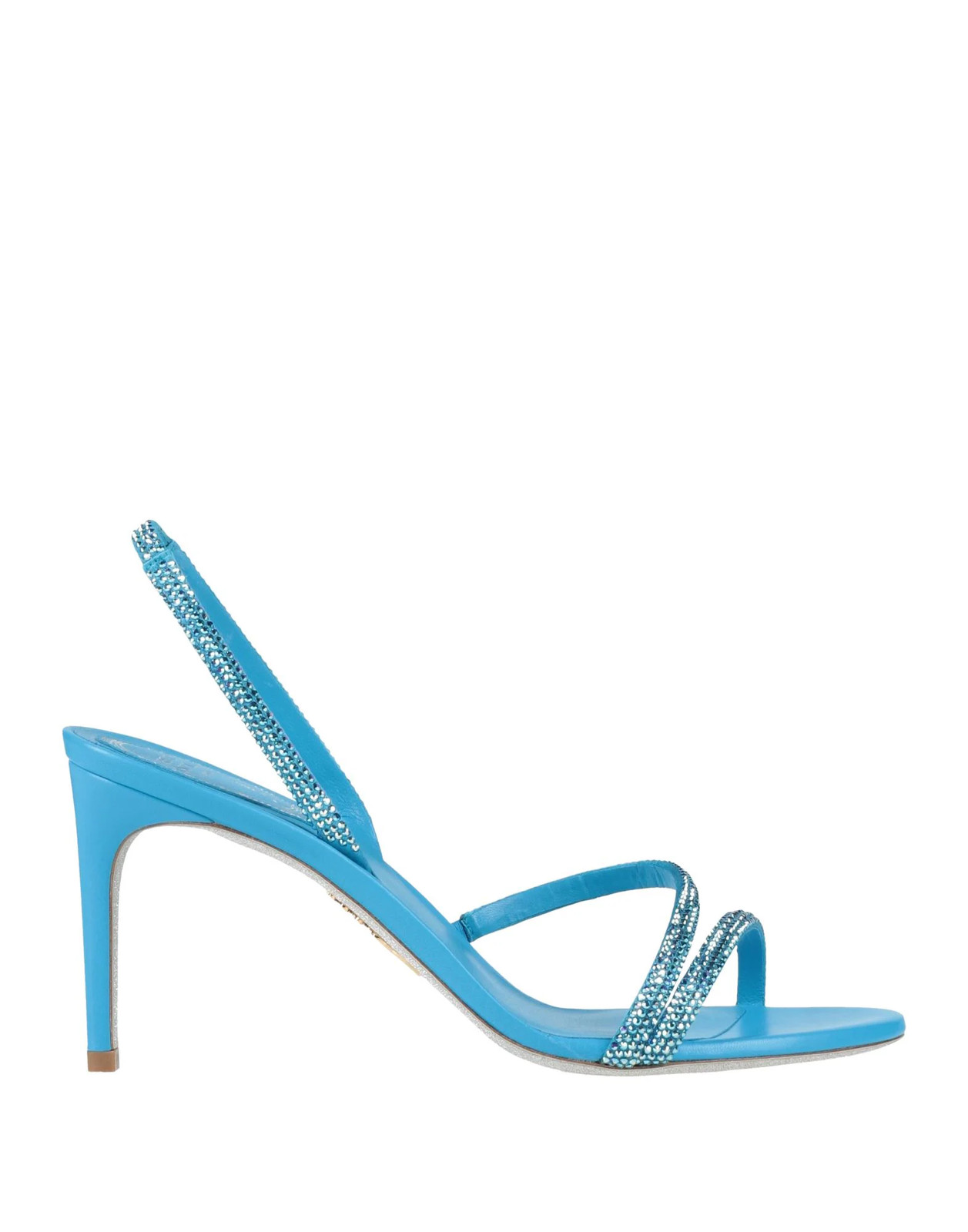 Rene Caovilla - Women - Satin Sandals - Azure 192690₽
