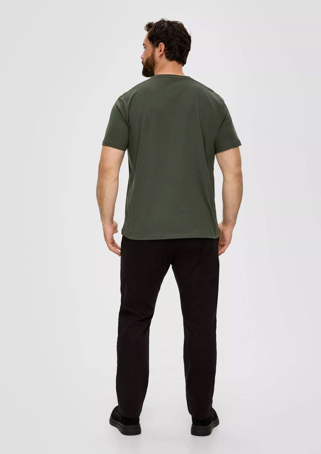 S.OLIVER Herren T-Shirt Übergrößen XXL 3XL 4XL 5XL Rundhals 100 Baumwolle Logo 