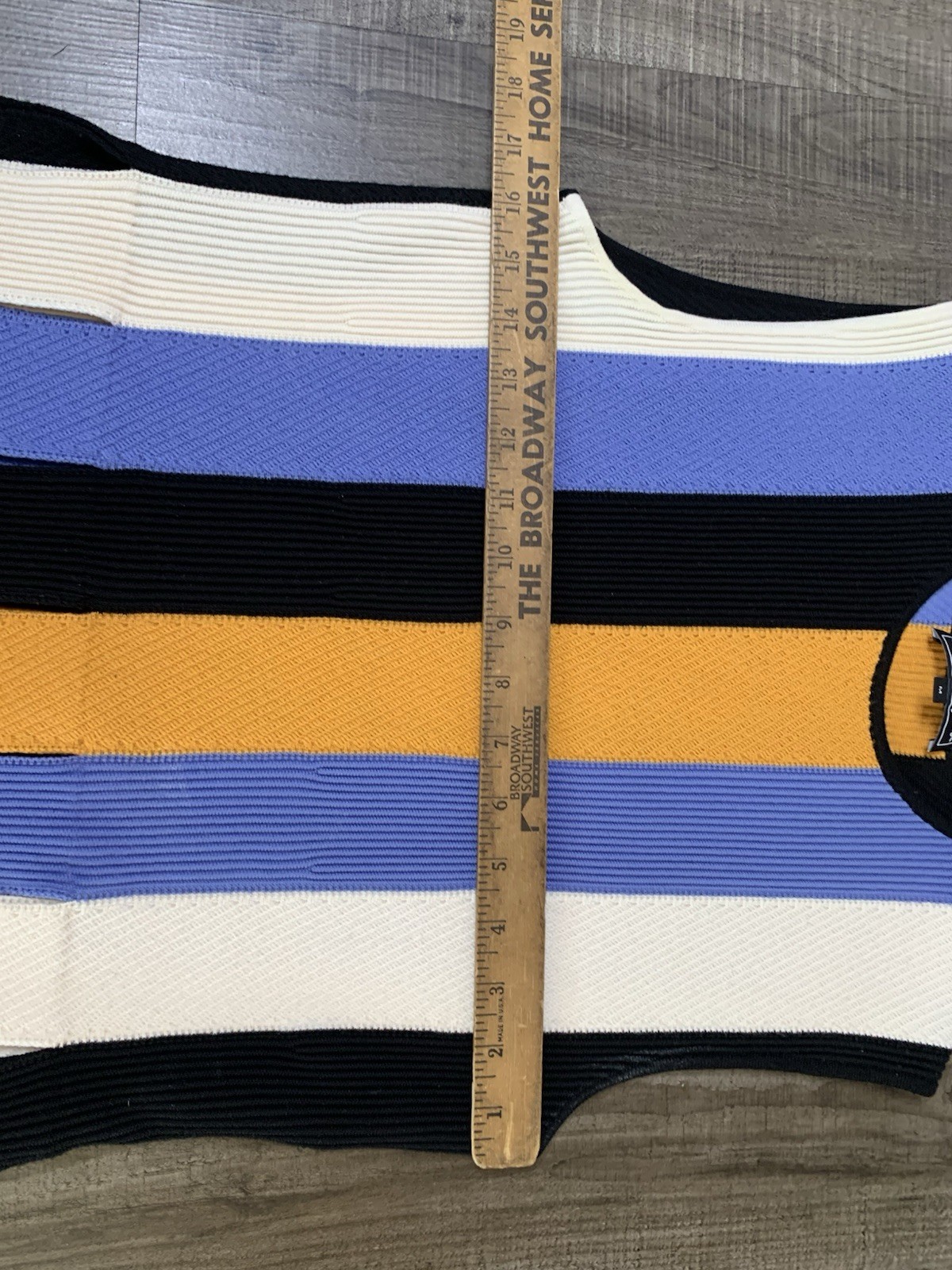 Salvatore Ferragamo Colorblock Patchwork Wool Swe… - image 16